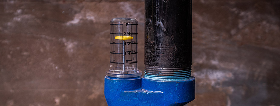 Heating Oil Gauge on Oil Tank in Medford, MA